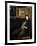 Portrait of Ernest Duez (1843-96) 1876-Paul Mathey-Framed Giclee Print