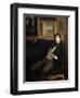 Portrait of Ernest Duez (1843-96) 1876-Paul Mathey-Framed Giclee Print
