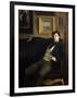 Portrait of Ernest Duez (1843-96) 1876-Paul Mathey-Framed Giclee Print