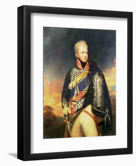 Portrait of Ernest, Duke of Cumberland and King of Hanover (1771-1851)-Sir William Beechey-Framed Giclee Print