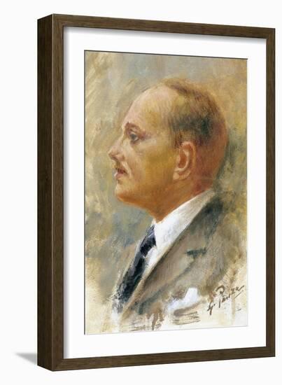 Portrait of Ernesto Murolo-null-Framed Giclee Print