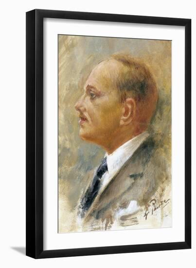 Portrait of Ernesto Murolo-null-Framed Giclee Print