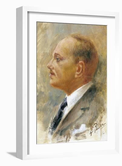 Portrait of Ernesto Murolo-null-Framed Giclee Print