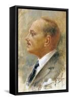 Portrait of Ernesto Murolo-null-Framed Stretched Canvas