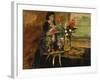 Portrait of Estelle Musson Degas, 1872-Edgar Degas-Framed Giclee Print