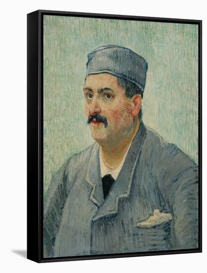 Portrait of Etienne-Lucien Martin, 1887-Vincent van Gogh-Framed Stretched Canvas