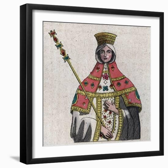 Portrait of Eudokia Ingerina-Stefano Bianchetti-Framed Giclee Print