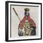 Portrait of Eudokia Ingerina-Stefano Bianchetti-Framed Giclee Print