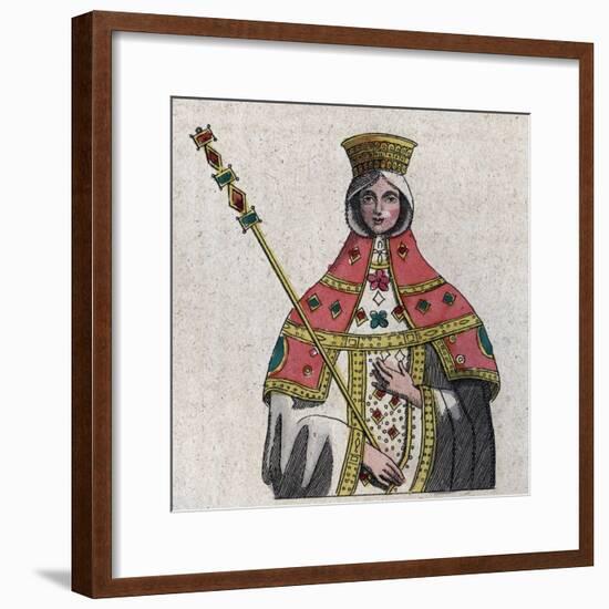 Portrait of Eudokia Ingerina-Stefano Bianchetti-Framed Giclee Print