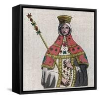 Portrait of Eudokia Ingerina-Stefano Bianchetti-Framed Stretched Canvas