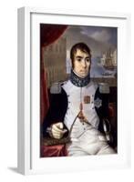 Portrait of Eugene De Beauharnais (1781-1824) Viceroy of Italy in 1805-Giovanni Battista Gigola-Framed Giclee Print