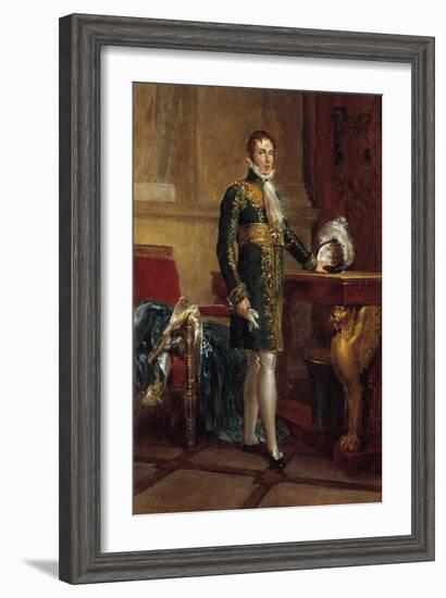 Portrait of Eugene De Beauharnais by Francois Gerard-null-Framed Giclee Print