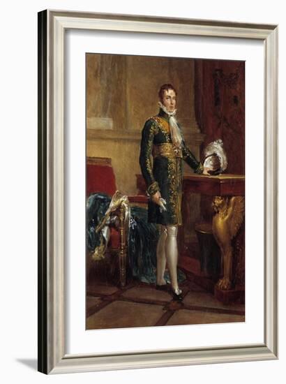 Portrait of Eugene De Beauharnais by Francois Gerard-null-Framed Giclee Print