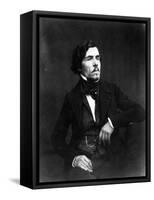 Portrait of Eugène Delacroix-Nadar-Framed Stretched Canvas