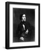 Portrait of Eugène Delacroix-Nadar-Framed Photographic Print