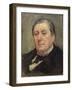 Portrait of Eugene Labiche (1815-1888) (Painting)-Marcellin Gilbert Desboutin-Framed Giclee Print