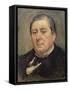 Portrait of Eugene Labiche (1815-1888) (Painting)-Marcellin Gilbert Desboutin-Framed Stretched Canvas