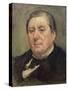 Portrait of Eugene Labiche (1815-1888) (Painting)-Marcellin Gilbert Desboutin-Stretched Canvas