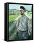 Portrait of Eugene Lamy, 1889-Gustave Caillebotte-Framed Stretched Canvas