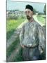 Portrait of Eugene Lamy, 1889-Gustave Caillebotte-Mounted Giclee Print