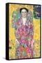 Portrait of Eugenia (M?) Primavesi-Gustav Klimt-Framed Stretched Canvas