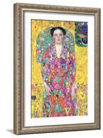 Portrait of Eugenia (M?) Primavesi-Gustav Klimt-Framed Art Print