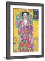 Portrait of Eugenia (M?) Primavesi-Gustav Klimt-Framed Art Print