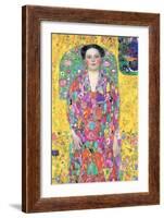 Portrait of Eugenia (M?) Primavesi-Gustav Klimt-Framed Art Print