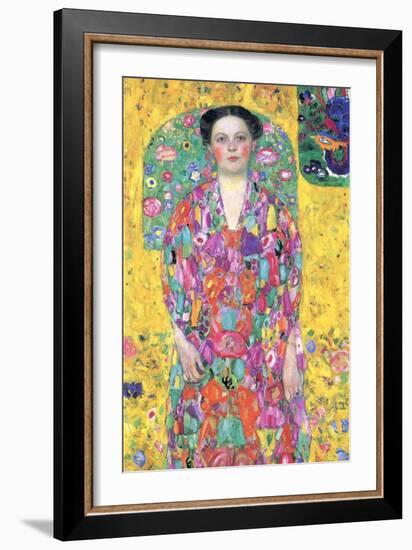 Portrait of Eugenia (M?) Primavesi-Gustav Klimt-Framed Art Print