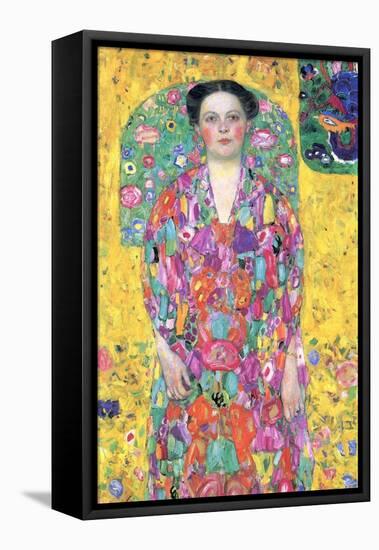 Portrait of Eugenia (M?) Primavesi-Gustav Klimt-Framed Stretched Canvas