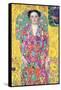 Portrait of Eugenia (M?) Primavesi-Gustav Klimt-Framed Stretched Canvas