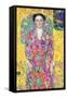 Portrait of Eugenia (M?) Primavesi-Gustav Klimt-Framed Stretched Canvas