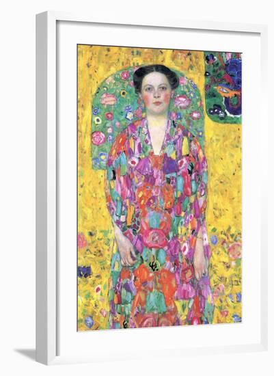 Portrait of Eugenia (M?) Primavesi-Gustav Klimt-Framed Art Print