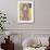 Portrait of Eugenia (M?) Primavesi-Gustav Klimt-Framed Art Print displayed on a wall