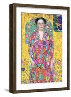 Portrait of Eugenia (M?) Primavesi-Gustav Klimt-Framed Art Print