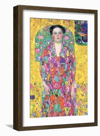 Portrait of Eugenia (M?) Primavesi-Gustav Klimt-Framed Art Print