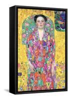 Portrait of Eugenia (Mäda) Primavesi-Gustav Klimt-Framed Stretched Canvas