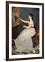 Portrait of Eva Gonzales (1849-83) 1870-Edouard Manet-Framed Giclee Print