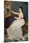 Portrait of Eva Gonzales (1849-83) 1870-Edouard Manet-Mounted Giclee Print
