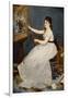 Portrait of Eva Gonzales (1849-83) 1870-Edouard Manet-Framed Giclee Print