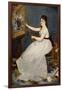 Portrait of Eva Gonzales (1849-83) 1870-Edouard Manet-Framed Giclee Print