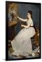 Portrait of Eva Gonzales (1849-83) 1870-Edouard Manet-Framed Giclee Print