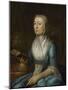 Portrait of Eva Goudriaan-De Veer-Cornelis van Cuylenburgh II-Mounted Art Print