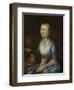 Portrait of Eva Goudriaan-De Veer-Cornelis van Cuylenburgh II-Framed Art Print