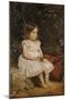 Portrait of Eveline Lees as a Child, 1875-John Everett Millais-Mounted Giclee Print