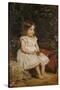 Portrait of Eveline Lees as a Child, 1875-John Everett Millais-Stretched Canvas