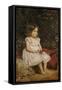 Portrait of Eveline Lees as a Child, 1875-John Everett Millais-Framed Stretched Canvas