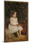 Portrait of Eveline Lees as a Child, 1875-John Everett Millais-Mounted Giclee Print