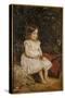 Portrait of Eveline Lees as a Child, 1875-John Everett Millais-Stretched Canvas