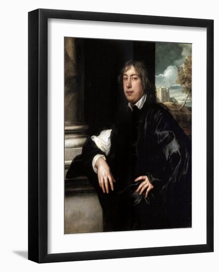 Portrait of Everhard Jabach, (1610-169), 1636-1637-Sir Anthony Van Dyck-Framed Giclee Print